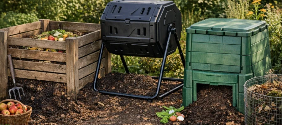 Der ultimative Komposter Ratgeber: Alles ueber Arten, Nutzung und Vorteile von Kompostern verstehen
