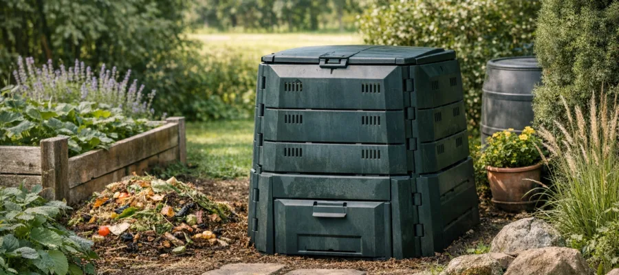 Die besten Tipps fuer den perfekten Komposter Standort im Garten