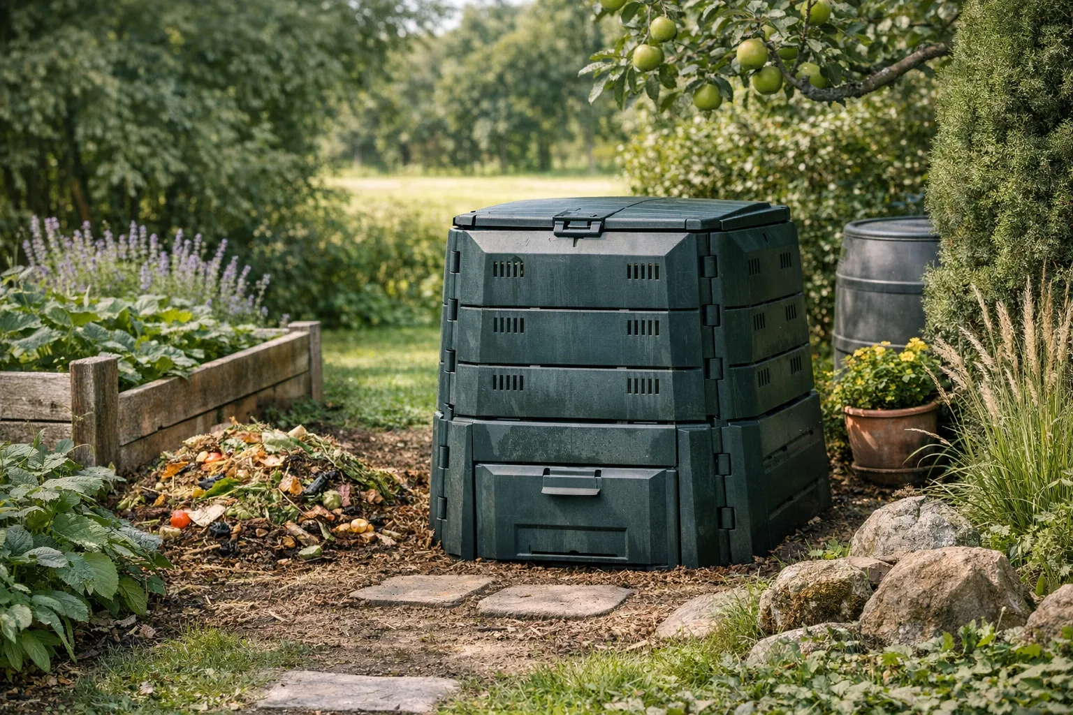 Die besten Tipps fuer den perfekten Komposter Standort im Garten