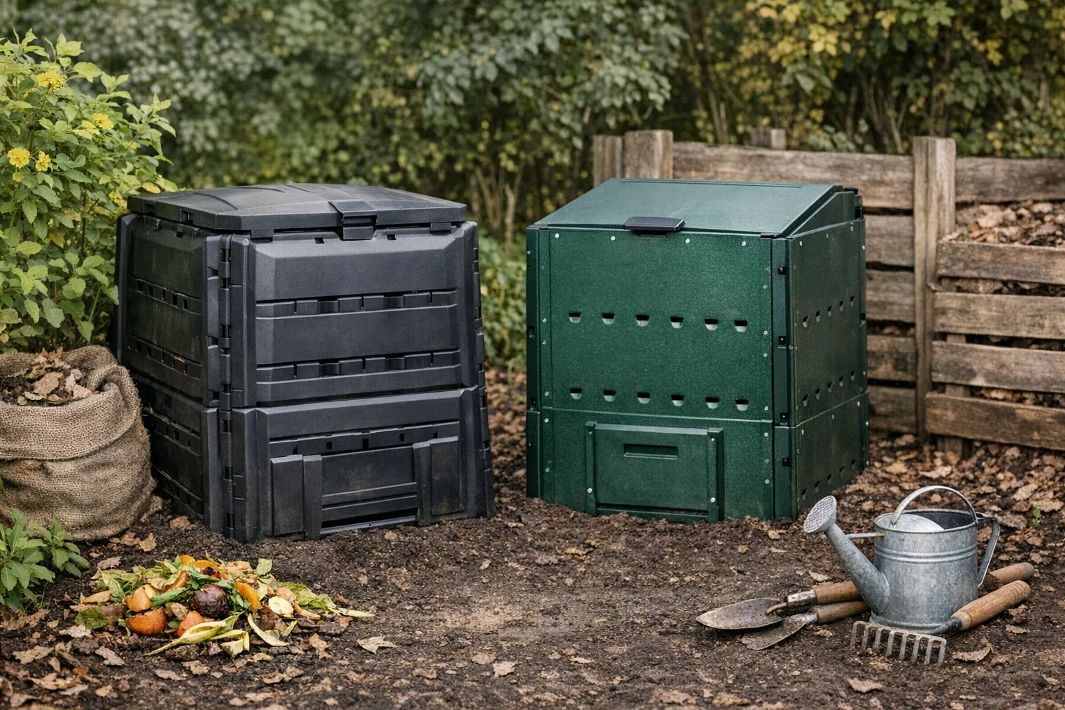 Thermokomposter kaufen: Tipps zur Groesse und Materialwahl fuer besten Effekt