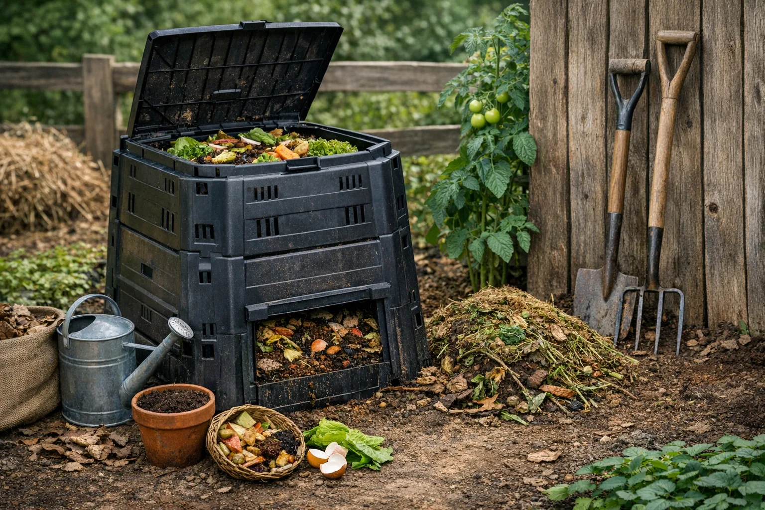 Wie funktioniert ein Komposter? Die Wissenschaft hinter der Kompostierung einfach erklaert