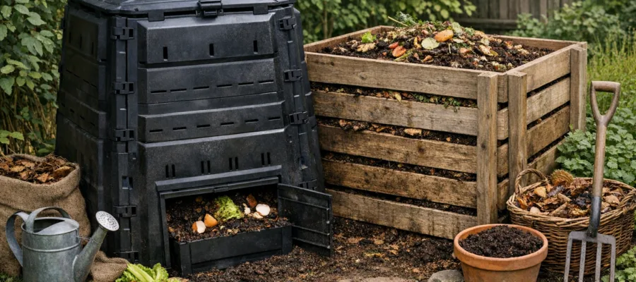 Komposter kaufen – Ultimativer Ratgeber fuer Gartenkomposter und effektives Recycling